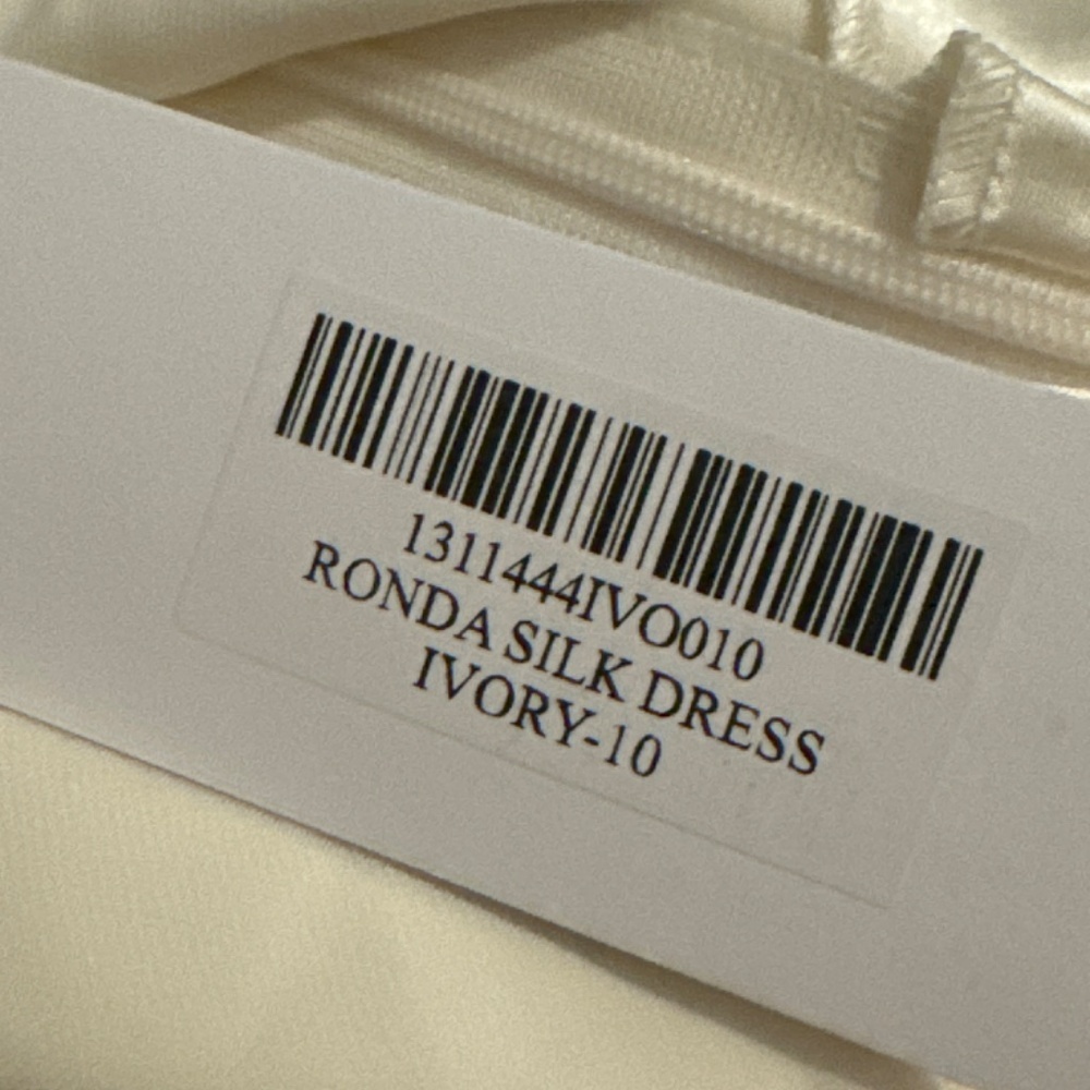 Reformation Ronda Silk Maxi Dress Ivory Bridal - Picture 11 of 11